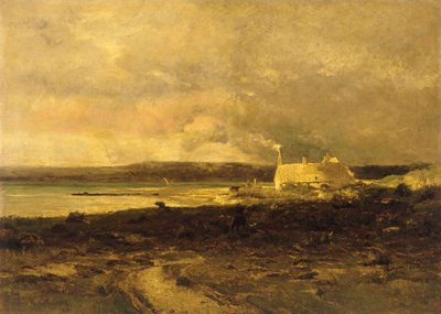 Cottage sul mare da William Lamb Picknell